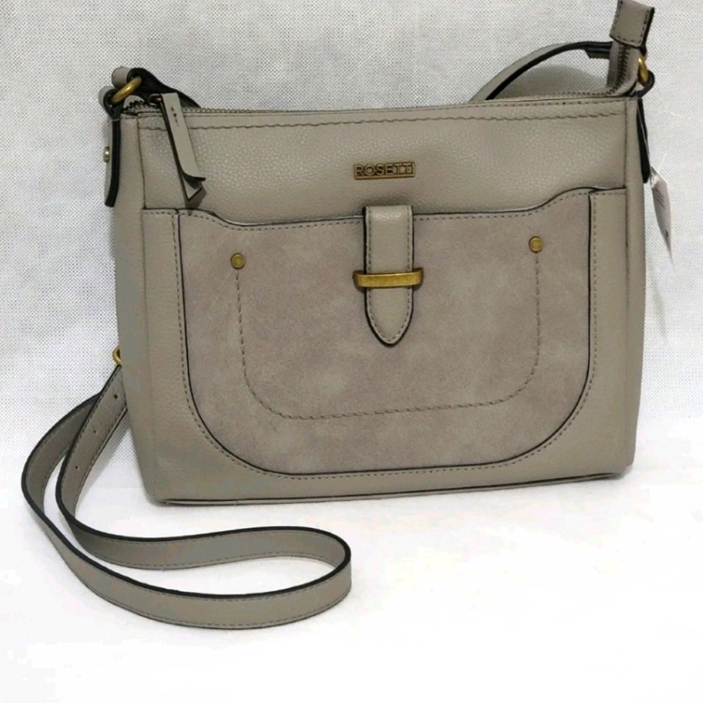 ROSETTI BLUE/GRAY LADIES CROSSBODY HANDBAG